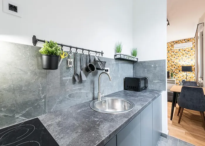 Vertigo Modern Studio-free Private Parking-fast Wi-fi Apartman Újvidék