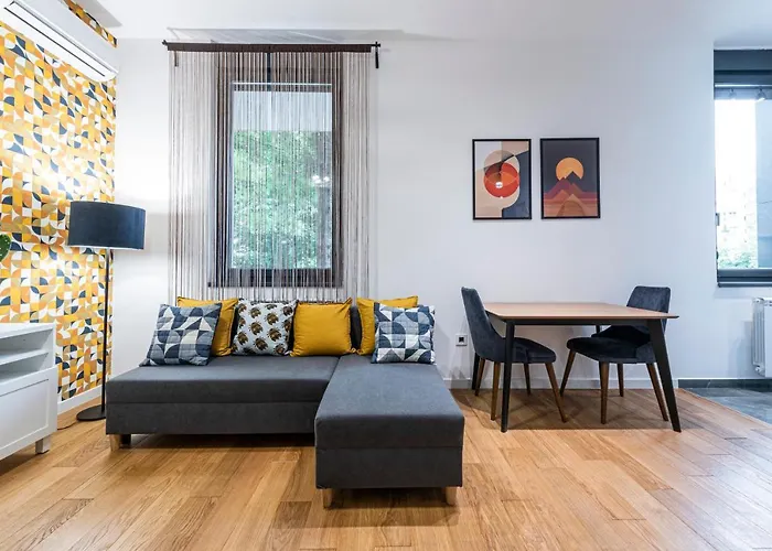 Apartman Vertigo Modern Studio-free Private Parking-fast Wi-fi *